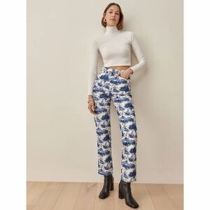 Reformation Pastoral High Rise Straight‎ Jeans NWT